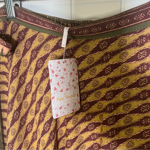 Free People Good for You Midi Skirt Sz 0 OB512887 - Picture 4 of 6